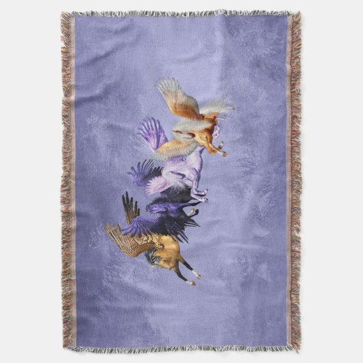 For Pegasi Flying Horses Pegasus Stallions Deken (Voorkant Verticaal)