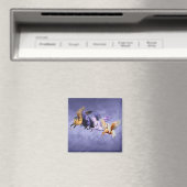 For Pegasi Flying Horses Pegasus Stallions Magneet (Insitu (Vaatwasser))