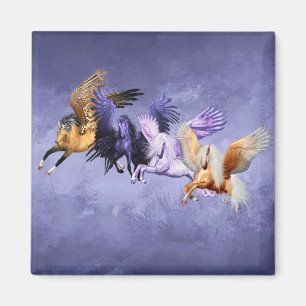 For Pegasi Flying Horses Pegasus Stallions Magneet