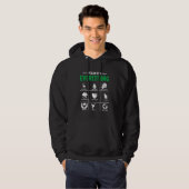For Plant Powered vegan for everything for vegetar Hoodie (Voorkant volledig)