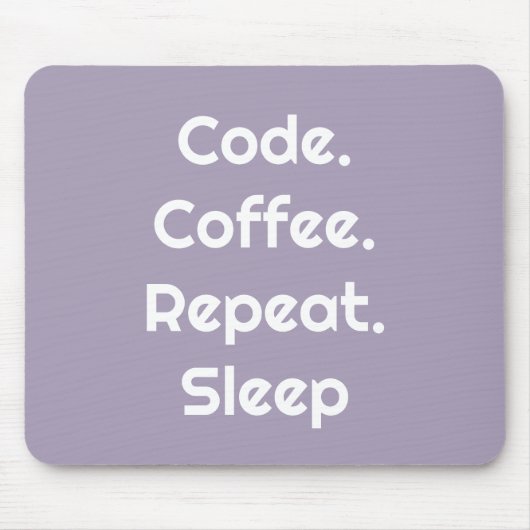 For Programmers – Fun Coding Mouse Pad Gift Muismat (Voorkant)