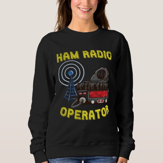 For Proud Ham Radio Operator  Ham Radio Dad Grandp Trui (Voorkant)