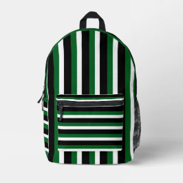For Style Lovers – Abstract Green Art Backpack Bedrukte Rugzak