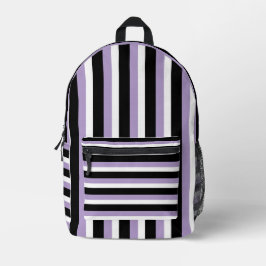 For Style Lovers – Abstract Purple Art Backpack Bedrukte Rugzak