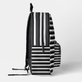For Stylish Girls – Dark Gray Backpack Bedrukte Rugzak (Links)