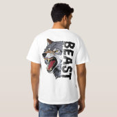 FOR THE BEAST LOVERS T-SHIRT (Achterkant volledig)