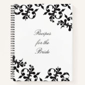 "For the Bride" Recipe book Notitieboek (Voorkant)