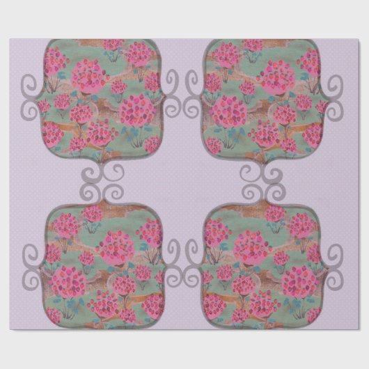 For the Love of Berry Wrapping Paper 1 Cadeaupapier (Vlak)