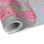 For the Love of Berry Wrapping Paper 2 Cadeaupapier (Rol Hoek)