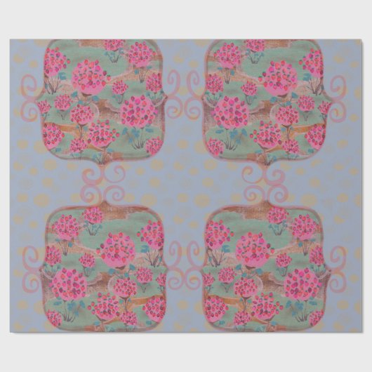 For the Love of Berry Wrapping Paper 2 Cadeaupapier (Vlak)