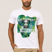 For the Love of Naija T-shirt (Voorkant)
