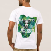 For the Love of Naija T-shirt (Achterkant)