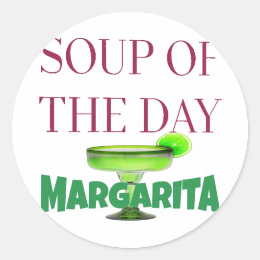 For the margarita ronde sticker (Voorkant)