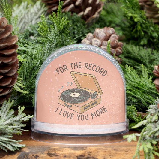 For the Record: I Love You More 💖 Sneeuwbol (Winter)