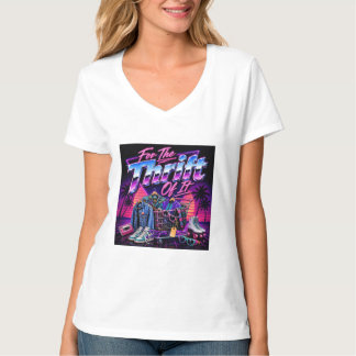 For the Thrift of It Retro Thrift Shopping Graphic T-shirt