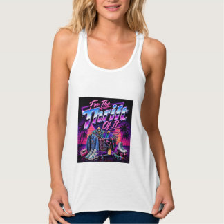 For the Thrift of It Retro Thrift Shopping Graphic Tanktop