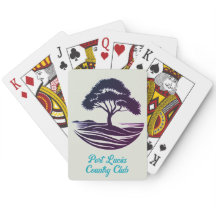 "For the Win" aangepaste golfclub speelkaarten