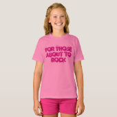 For Those About to Rock TShirt (Voorkant volledig)