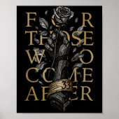 For Those Who Come After  Poster (Voorkant)