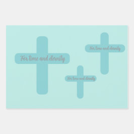 For time and eternity inpakpapier vel