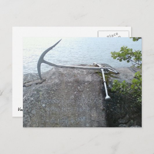 För våg briefkaart (Voorkant / Achterkant)