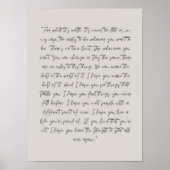 For What It's Worth Print Affirmation Print Fitzge (Voorkant)