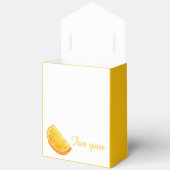 For you, orange  bedankdoosjes (Open)