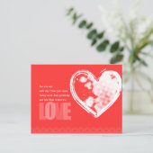 For You See Love Postcard Briefkaart (Staand voorkant)