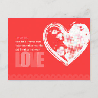 For You See Love Postcard Briefkaart