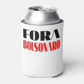 Fora Bolsonaro Lula Presidente Blikjeskoeler (Blikje Voorkant)