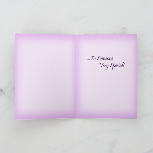 Foral Design Valentijnsdag Kaart (Binnen)