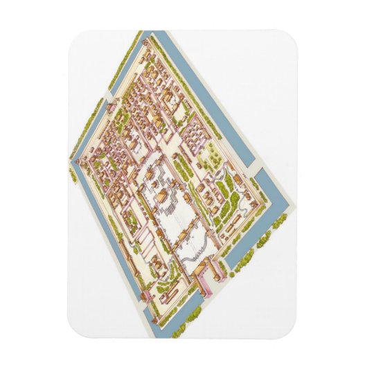 Forbbiden City Beijing Magneet (Verticaal)