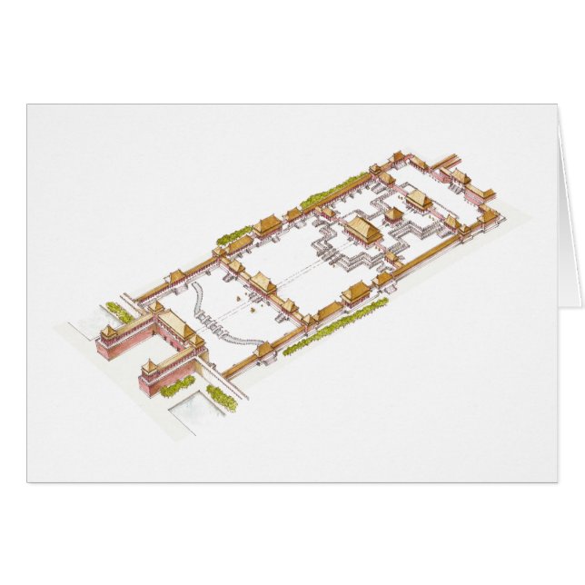 Forbbiden City Peking. Detail (Voorkant Horizontaal)