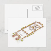 Forbbiden City Peking. Detail Briefkaart (Voorkant / Achterkant)