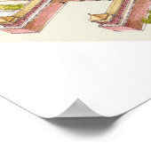 Forbbiden City Peking. Detail Poster (Hoek)