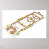 Forbbiden City Peking. Detail Poster (Voorkant)