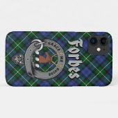 Forbes Clan Badge & Tartan Telefoonhoesje Case-Mate iPhone Case (Achterkant (horizontaal))