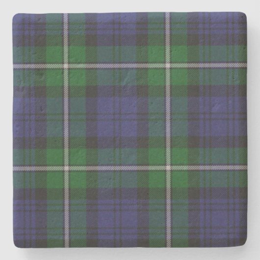 Forbes Clan Tartan Plaid Stone Onderzetter (Voorkant)