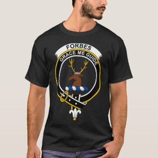 Forbes Crest Tartan Clan Scottish Clan T-shirt