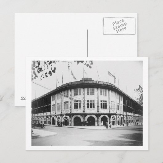 Forbes Field Stadium Pittsburgh Baseball Briefkaart (Voorkant / Achterkant)