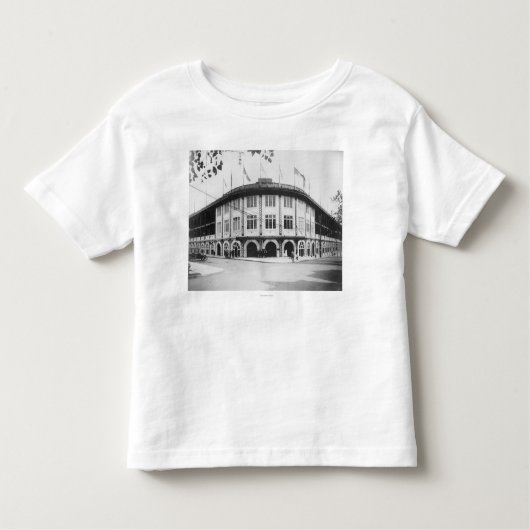 Forbes Field Stadium Pittsburgh Baseball Kinder Shirts (Voorkant)