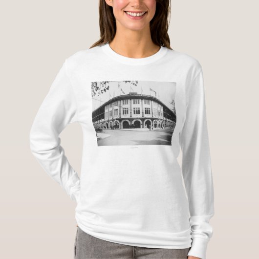 Forbes Field Stadium Pittsburgh Baseball T-shirt (Voorkant)