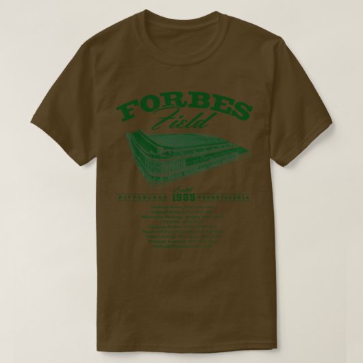 Forbes Field T-shirt (Design voorkant)