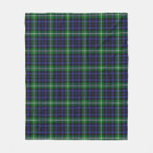 Forbes Lyon Court Plaid Fleece Deken (Voorkant)