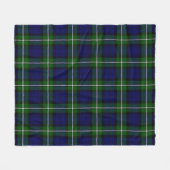 Forbes Modern Karo Fleece Deken (Voorkant (Horizontaal))