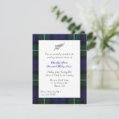 Forbes Pset Wedding Rehearsal Dinner Invitation Kaart (Staand voorkant)