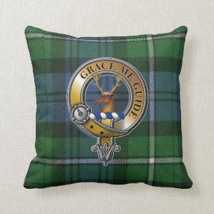 Forbes Tartan & Badge Kussen
