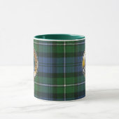 Forbes Tartan & Badge Mok (Midden)