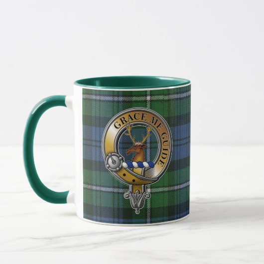 Forbes Tartan & Badge Mok (Links)