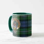 Forbes Tartan & Badge Mok (Voorkant links)